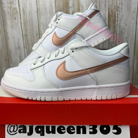 Nike Dunk Low White Rose Gold - Picture 2 of 6